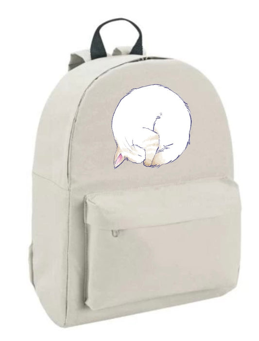 sleeping cat backpack